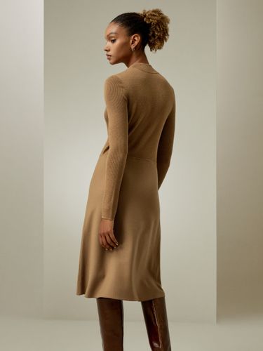 LILYSILK Robe Laine Élégance Sans Effort Coupe Ajustée Luxueux De Soie Et De Laine Simple Et Classique S - LILYSILK - Modalova