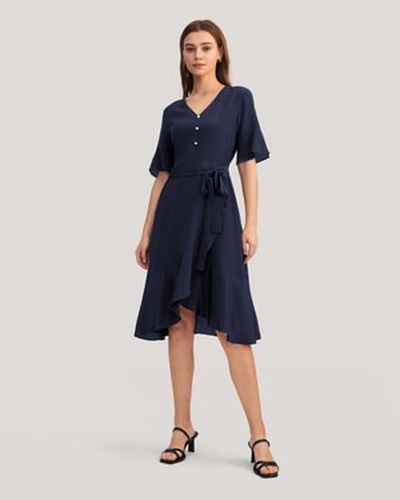 LILYSILK Robe en Soie 100 Soie Léger Infroissable Coupe Ajustée XL - LILYSILK - Modalova