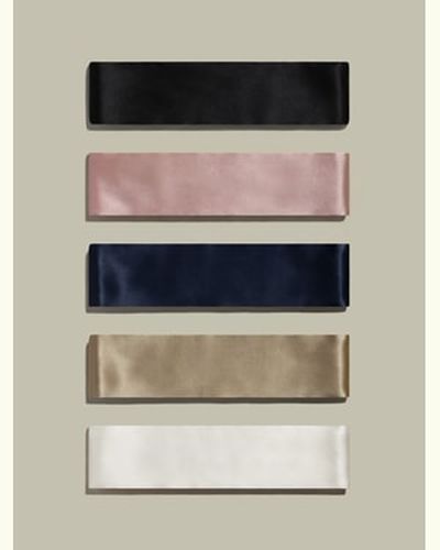 LILYSILK France Bandeau Multi-Usage En Soie De Couleur Pure - LILYSILK - Modalova