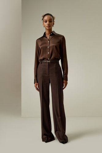 LILYSILK Chemisiers En Soie Col Italien, Coupe Régulière 100% Soie Naturelle Élégance Intemporelle Et Style Sophistiqué XS - LILYSILK - Modalova