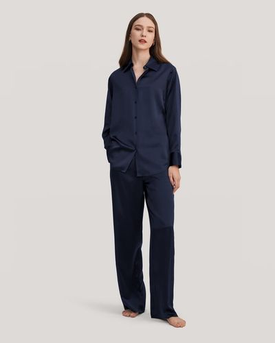 LILYSILK Pyjama Soie Viola L - Ensemble Satin Ample et Doux pour Sommeil Parfait - LILYSILK - Modalova