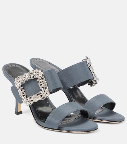 Sandales Gable Jewel à ornements - Manolo Blahnik - Modalova