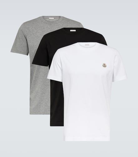Moncler Set de 3 t-shirts en coton - Moncler - Modalova