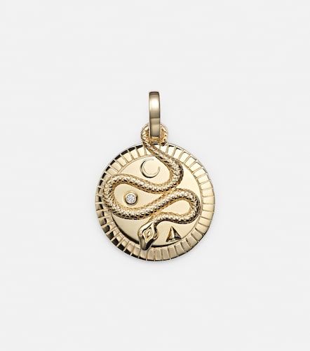 Pendentif Holeness Medium en or 18 ct et diamant - FoundRae - Modalova