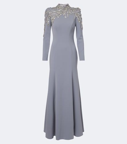 Robe longue Viper à cristaux - Jenny Packham - Modalova