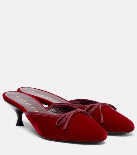 Mules 24/7 en velours - Herbert Levine - Modalova