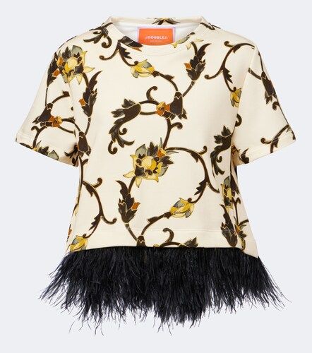 T-shirt La Scala en coton à fleurs - La DoubleJ - Modalova