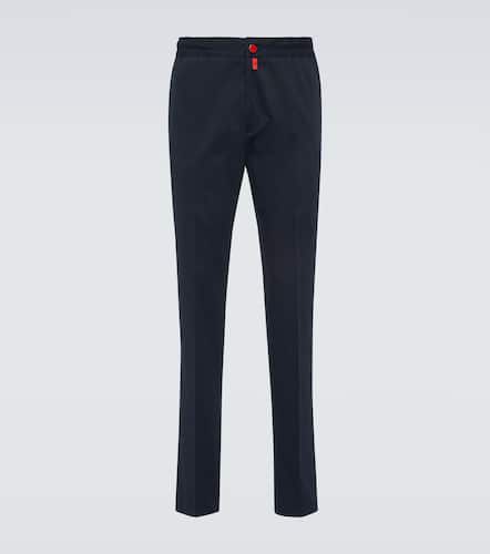 Kiton Pantalon droit en coton - Kiton - Modalova