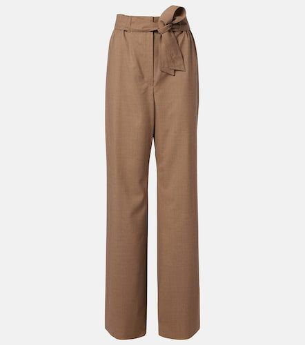 Pantalon droit Salpa en laine vierge - Max Mara - Modalova