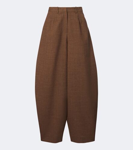 Pantalon barrel en laine vierge - Magda Butrym - Modalova