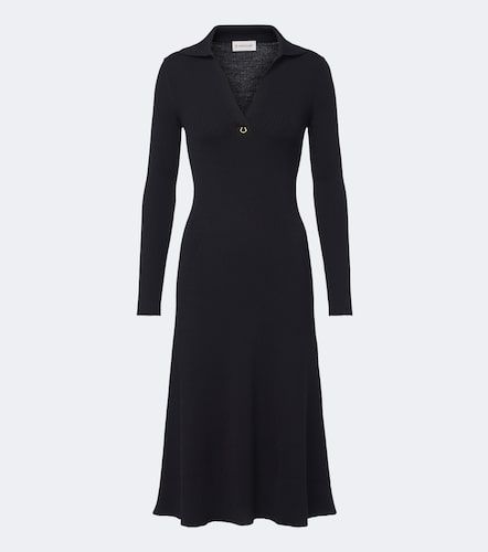 Robe midi en laine mélangée - Moncler - Modalova