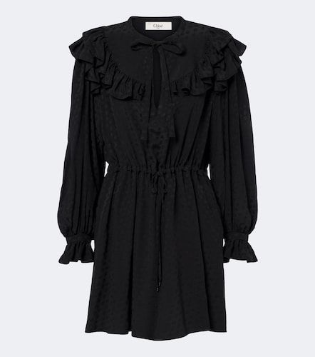 Chloé Robe en jacquard de soie - Chloe - Modalova