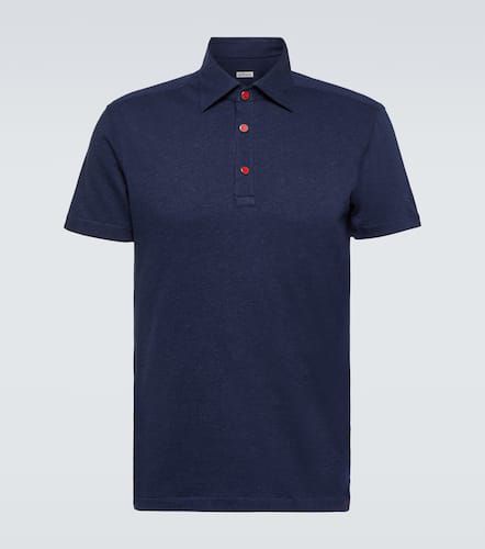 Polo Postiano en coton et cachemire - Kiton - Modalova