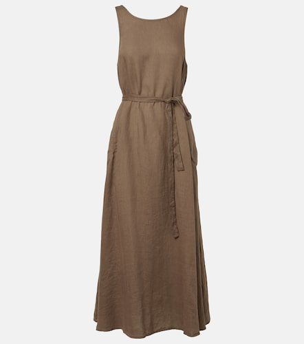 Velvet Robe midi Reta en lin - Velvet - Modalova