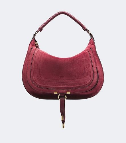 Chloé Sac Marcie Large en daim - Chloe - Modalova