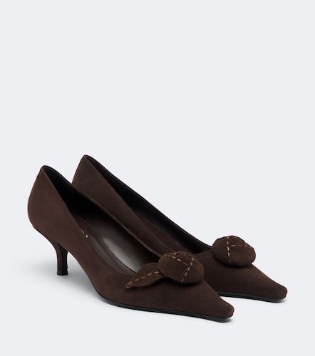 Escarpins en daim à appliqués - Prada - Modalova