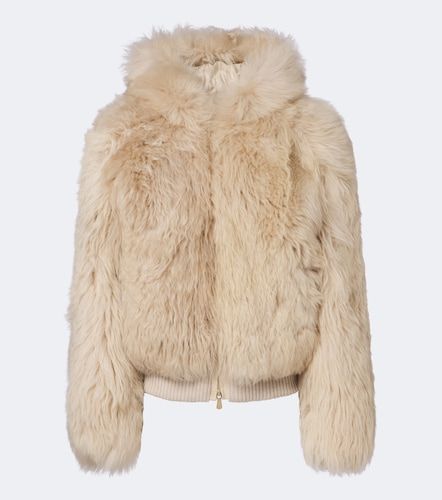 Veste en shearling à capuche - Eleventy - Modalova