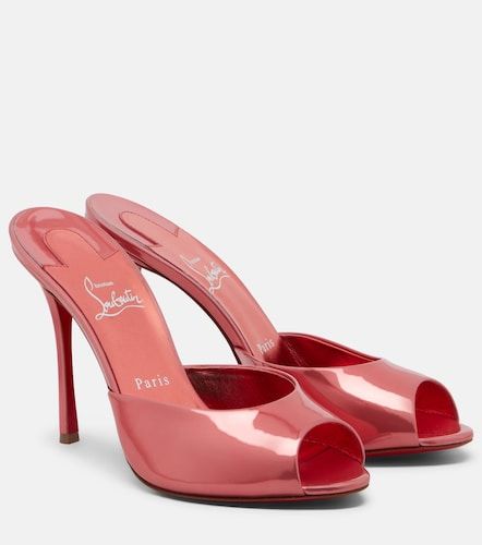 Mules Me Dolly en cuir métallisé - Christian Louboutin - Modalova