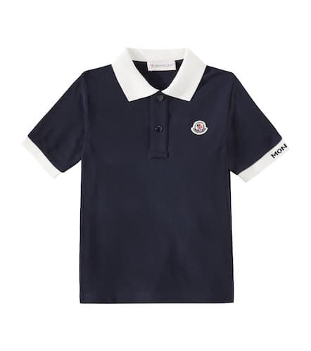 Moncler Enfant Polo en coton - Moncler Enfant - Modalova