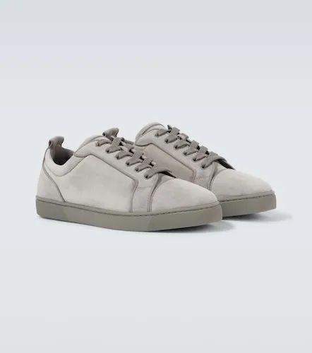 Baskets Louis Junior en daim - Christian Louboutin - Modalova