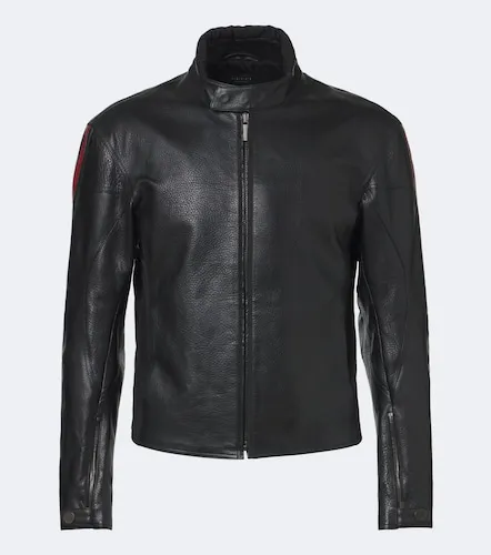 Gucci Veste en cuir Web - Gucci - Modalova