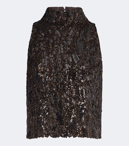 Brunello Cucinelli Top à sequins - Brunello Cucinelli - Modalova