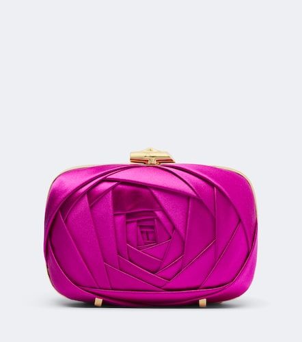 Pochette Rose Vivier en satin - Roger Vivier - Modalova