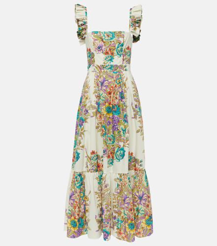 Etro Robe longue en coton à fleurs - Etro - Modalova