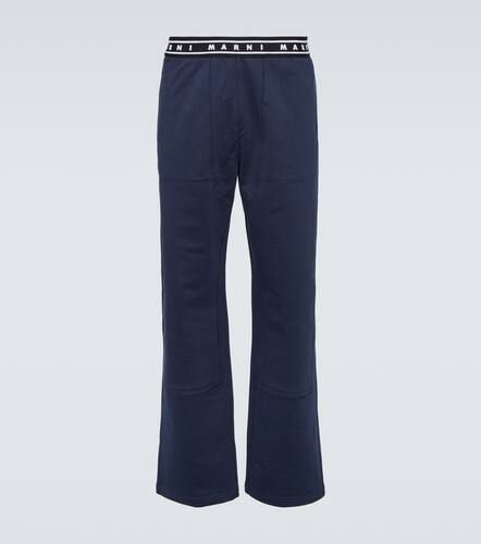 Pantalon droit en coton mélangé - Marni - Modalova