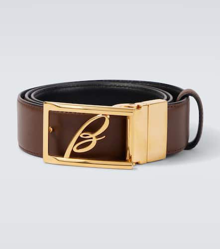 Ceinture réversible en cuir à logo - Brioni - Modalova