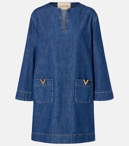 Robe VGold en chambray - Valentino Garavani - Modalova
