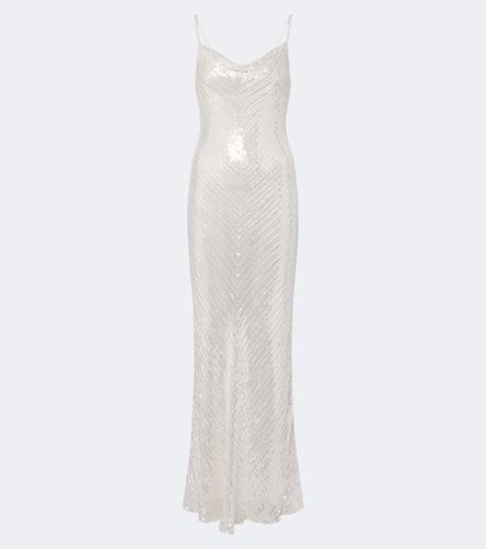 Robe longue Shangrila La en soie - Jenny Packham - Modalova
