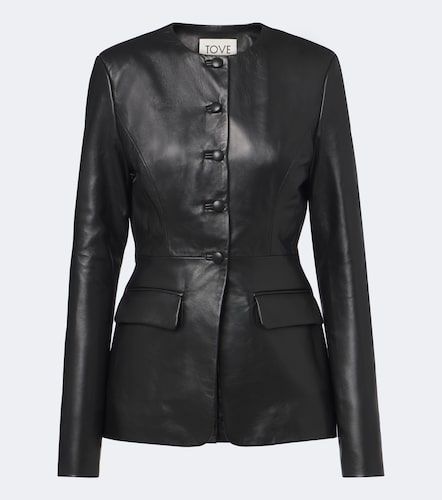 Tove Veste Jed en cuir - Tove - Modalova