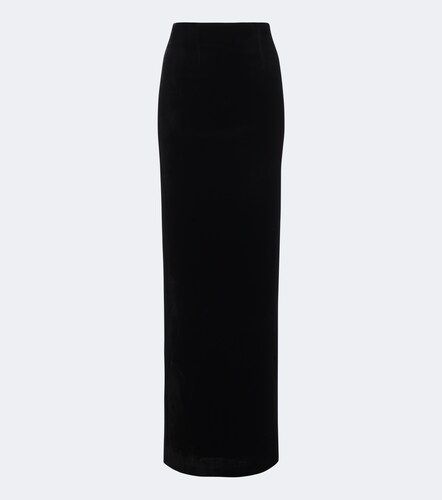 Jupe longue en velours - Roland Mouret - Modalova