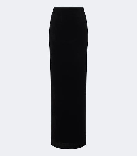 Jupe longue en velours - Roland Mouret - Modalova