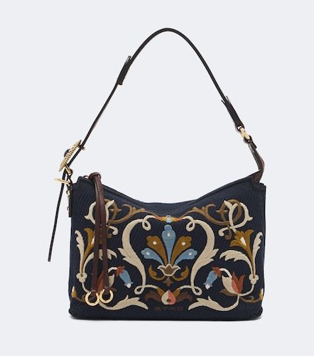 Sac Rosette Small en toile à broderies - Etro - Modalova