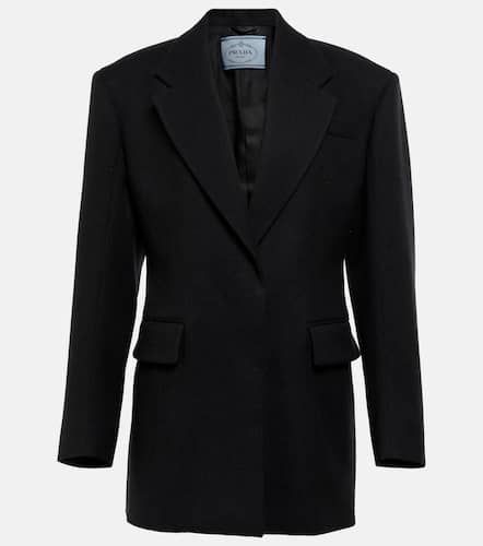 Prada Blazer en laine vierge - Prada - Modalova