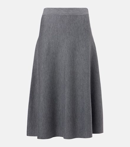 Jupe midi Wool à taille haute - Jardin des Orangers - Modalova