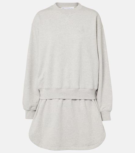 Robe sweat-shirt en coton - JW Anderson - Modalova