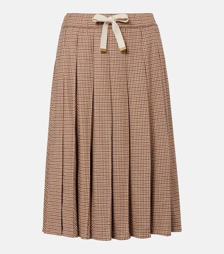 Moncler Jupe midi à carreaux - Moncler - Modalova