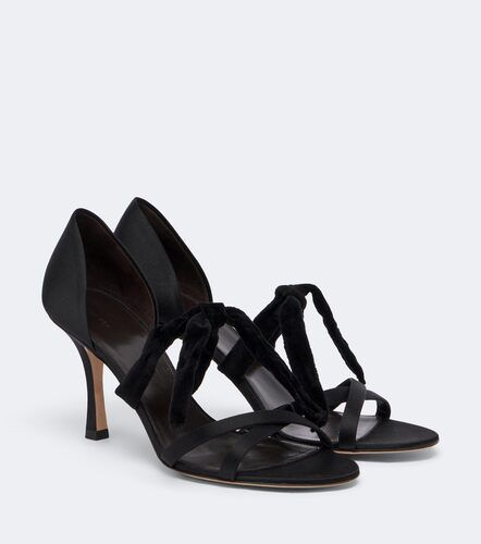 The Row Sandales Ella en satin - The Row - Modalova
