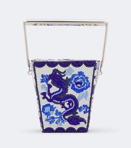Pochette Take Out Box Blue Dragon - Judith Leiber Couture - Modalova
