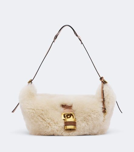 Chloé Sac à bandoulière Paddington en shearling - Chloe - Modalova