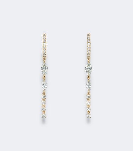 Boucles d'oreilles Olympia en or 18 ct et diamants - Anita Ko - Modalova