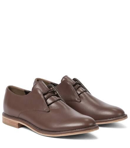 Derbies en cuir - Brunello Cucinelli - Modalova