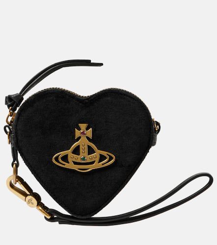 Porte-monnaie Heart en velours - Vivienne Westwood - Modalova