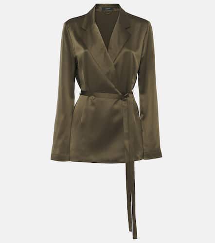 Blazer Joubert en satin de soie - Joseph - Modalova