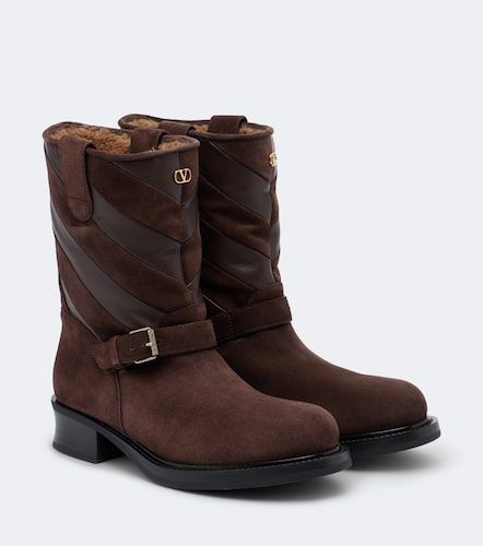Bottines Rayons en daim - Valentino Garavani - Modalova