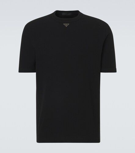 Prada T-shirt en coton à logo - Prada - Modalova