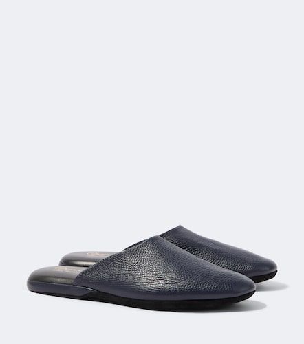 Charvet Slippers en cuir - Charvet - Modalova